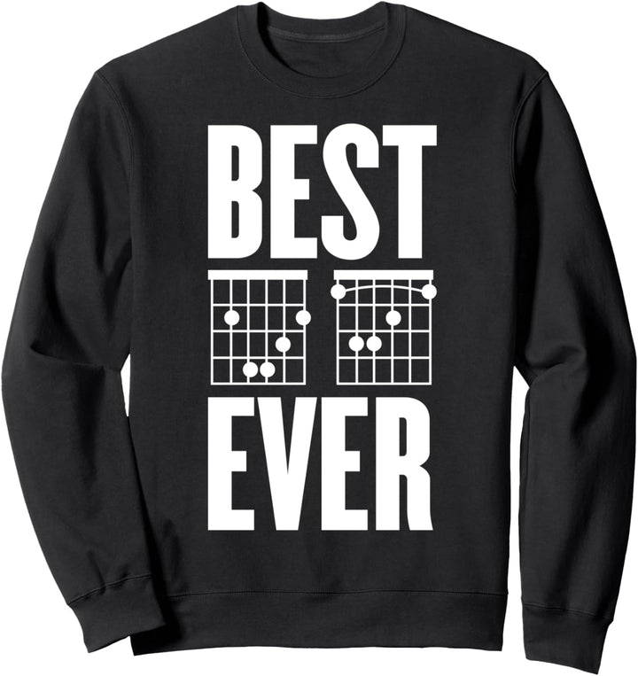 Lustige Gitarre bestes Bf aller Zeiten Vintage-Musikgeschenk Sweatshirt