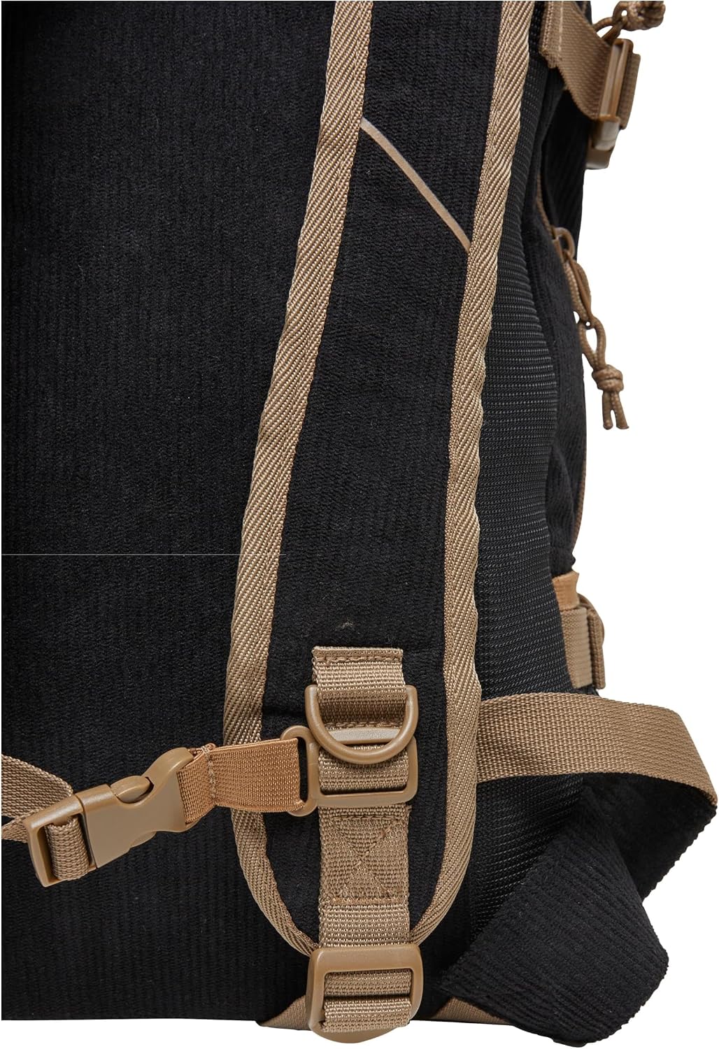 Forvert Cord Louis Backpack, Farbe: black, Grösse: OS Schwarz, Schwarz