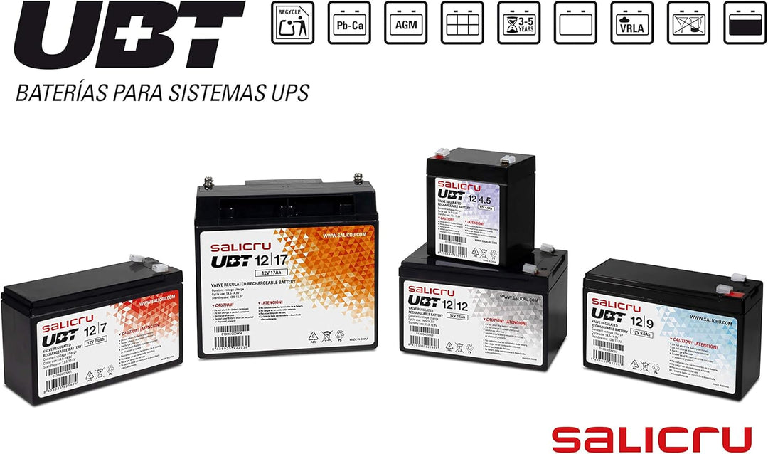 Salicru Bateria Ubt 12Ah/12V 013BS000003