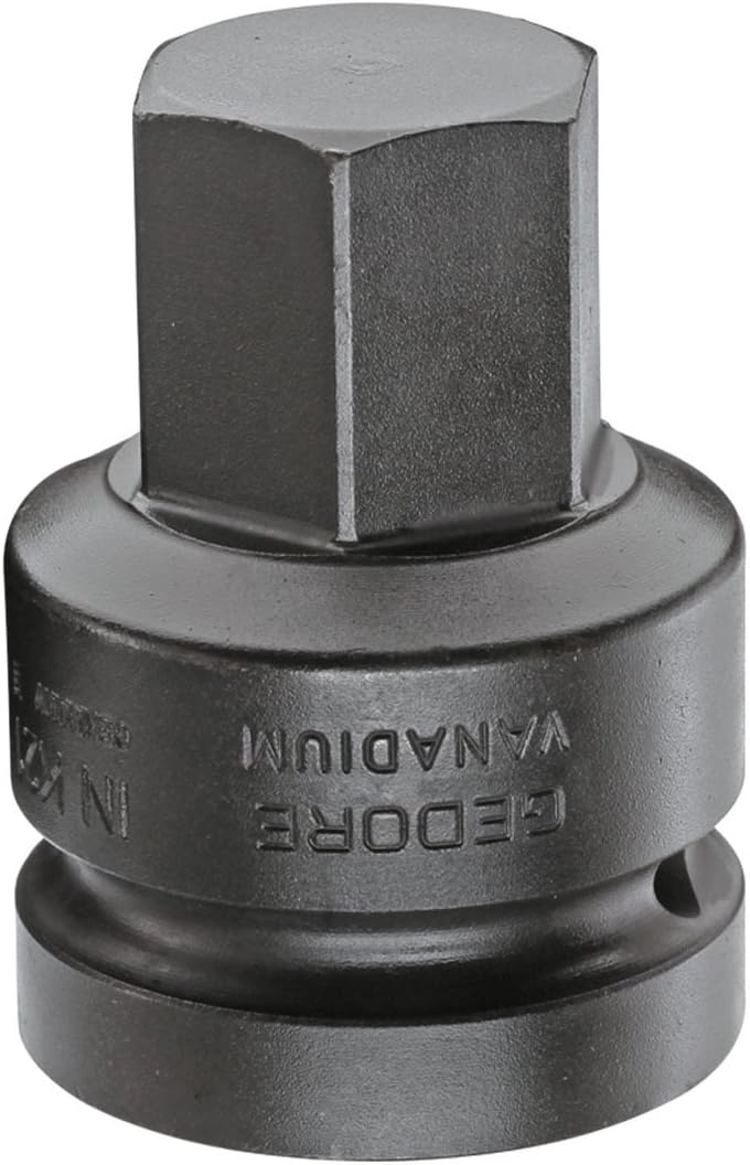 Gedore 1956590 K 21 32 Kraftschraubereinsatz 1' Innen-6-kant 32 mm, 32 mm