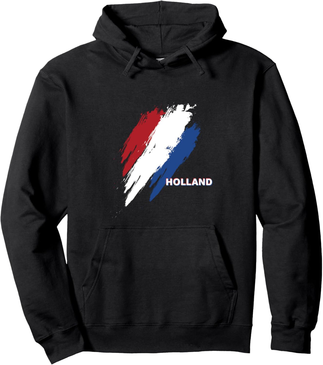 Flagge Niederlande Pullover Hoodie