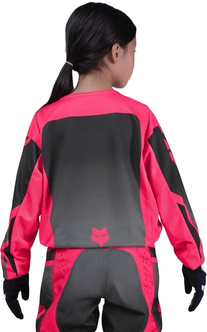 Fox Junior Girls 180 Shield Sweatshirt schwarz/pink YL L Schwarz, L Schwarz