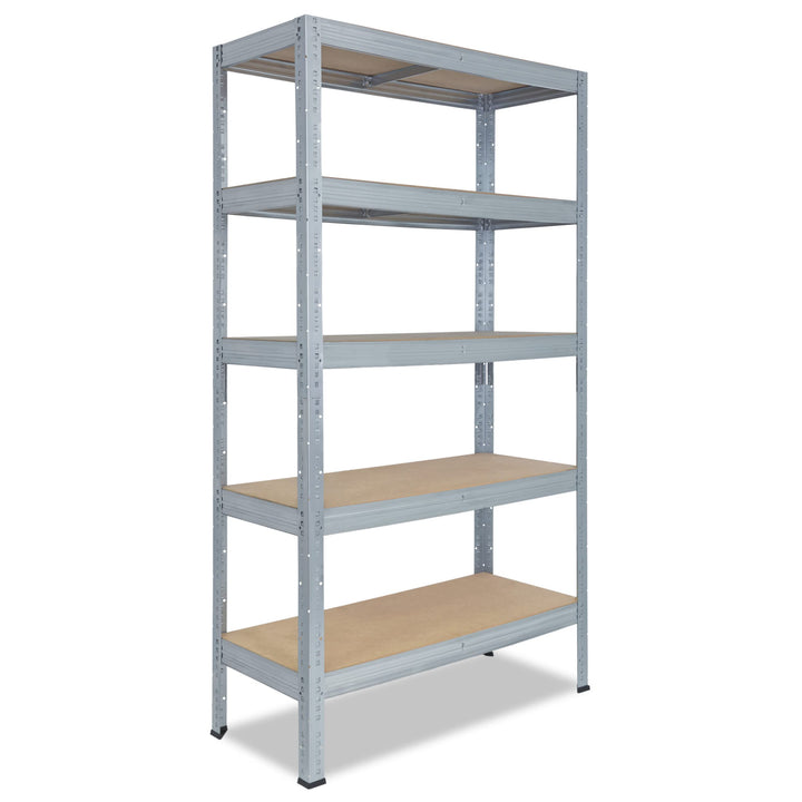 shelfplaza® 200x45x50cm Profi Schwerlastregal verzinkt/Metallregal mit 5 Böden à 200kg Tragkraft/Kel