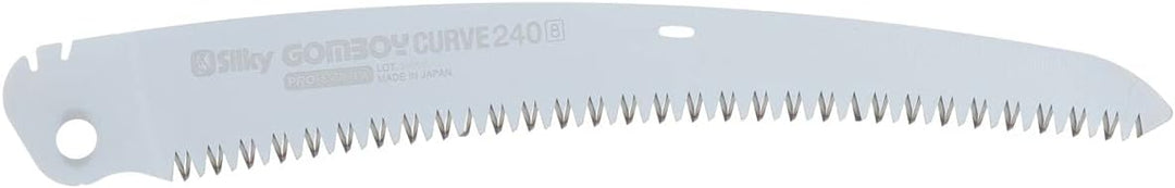 Silky Ersatzblatt für Silky Säge Gomboy Curve 240mm grob, mit gebogener Klinge 240mm Ersatzblatt, 24