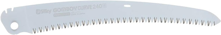 Silky Ersatzblatt für Silky Säge Gomboy Curve 240mm grob, mit gebogener Klinge 240mm Ersatzblatt, 24
