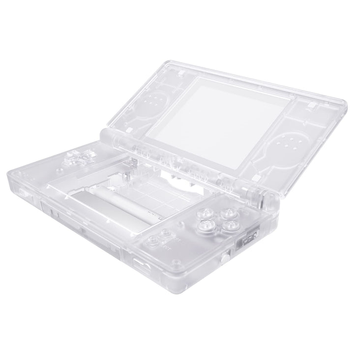 eXtremeRate Ersatz Gehäuse Case für Nintendo DS Lite NDSL, Voll Hülle&Knöpfen&Screen Protector Shell