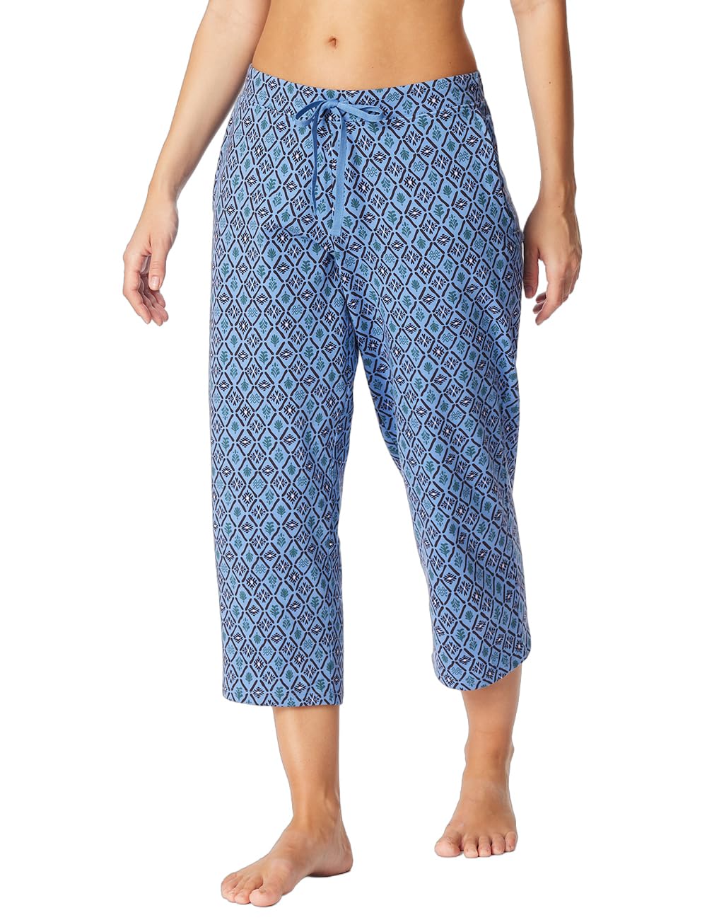 Schiesser Damen Pyjamaunterteil, aqua_179270 40