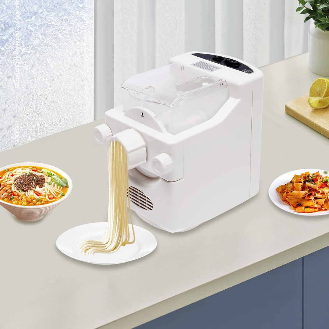 Nudelmaschine Elektrische Pasta Maker Multifunktions Haushalt Pastamaschine mit 9 Formscheiben für A