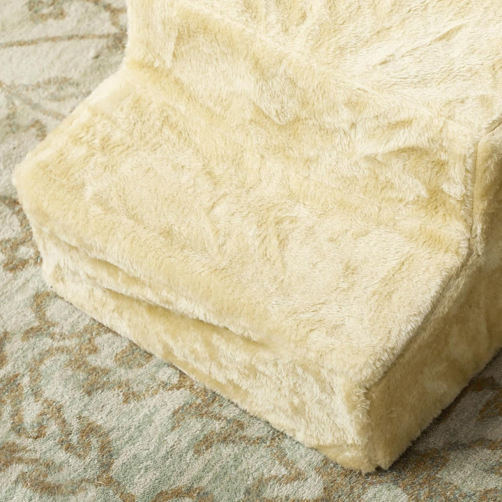 PawHut Hundetreppe 3 Stufen 35 cm Hoch Haustiertreppe für kleine Hunde oder Katzen, Katzentreppe Hun
