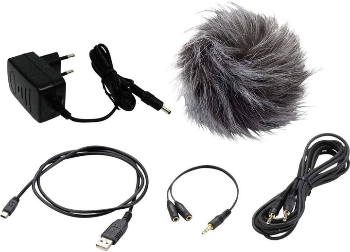 Zoom APH-4nPro Zubehoerpaket Passend fuer (Audio-Recorder) Zoom H4n & RC4 Wired Remote Control For Z