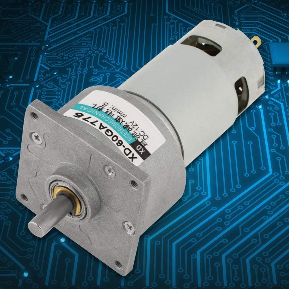 DC12V / 24V 35W Mini-DC-Getriebemotor Metall Geschwindigkeit einstellbar grossen Drehmoment Motor CW
