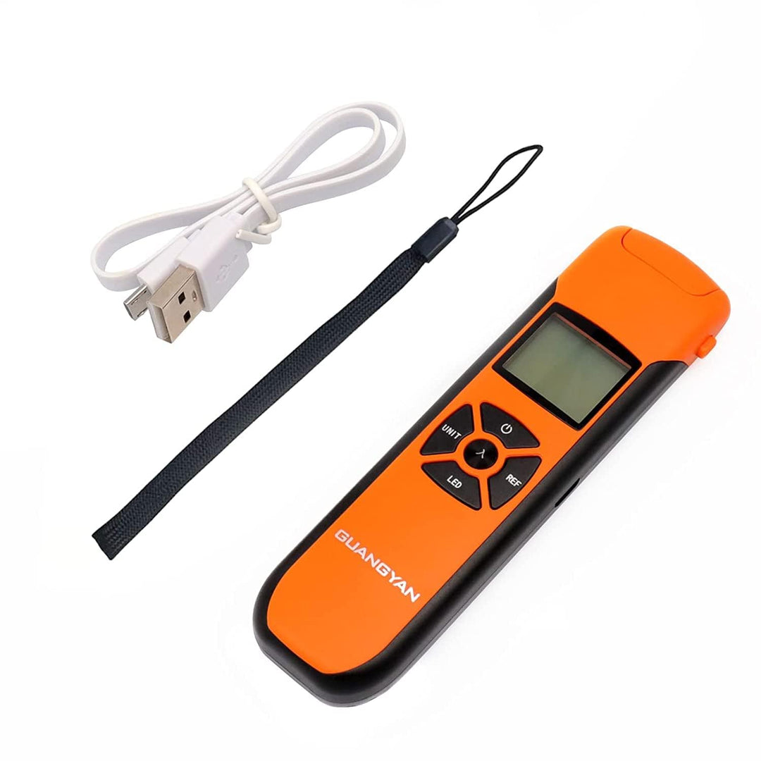 Mini-Glasfaser-Leistungsmesser Photometer -70~+10 dBm Faserlichtmesser Zum Testen Von 7 Kalibrierten