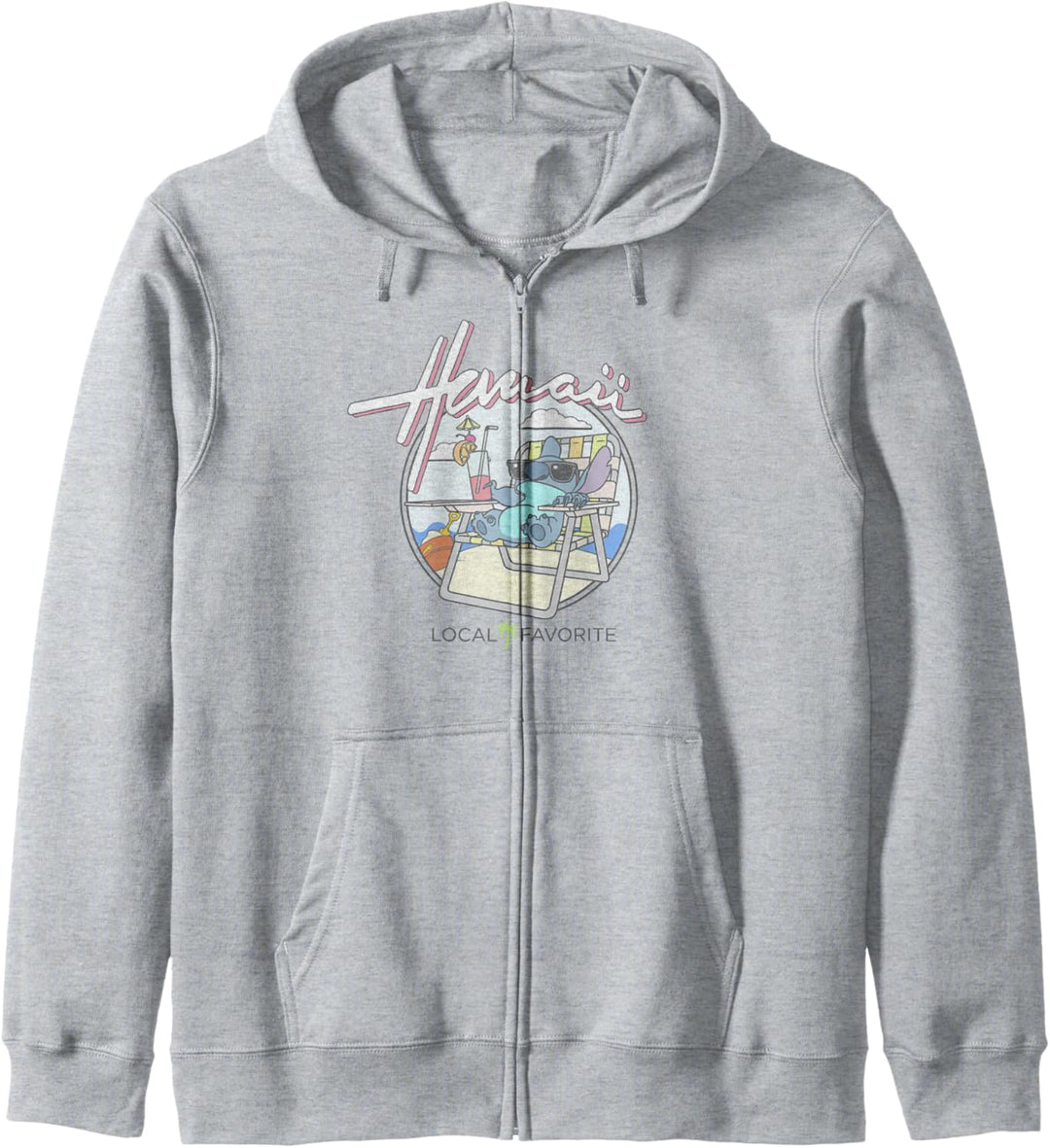 Disney Lilo & Stitch Hawaii Local Favorite Kapuzenjacke