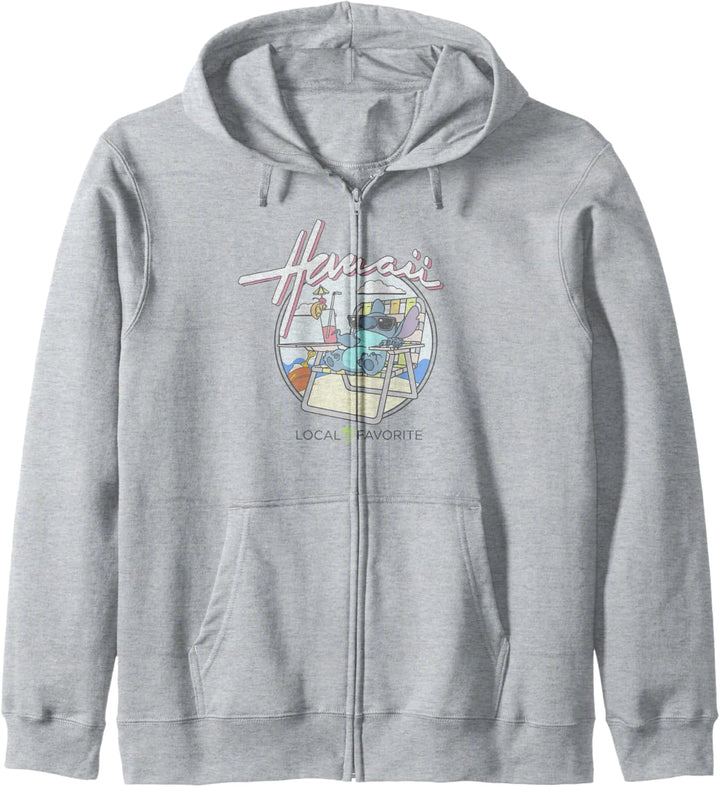 Disney Lilo & Stitch Hawaii Local Favorite Kapuzenjacke