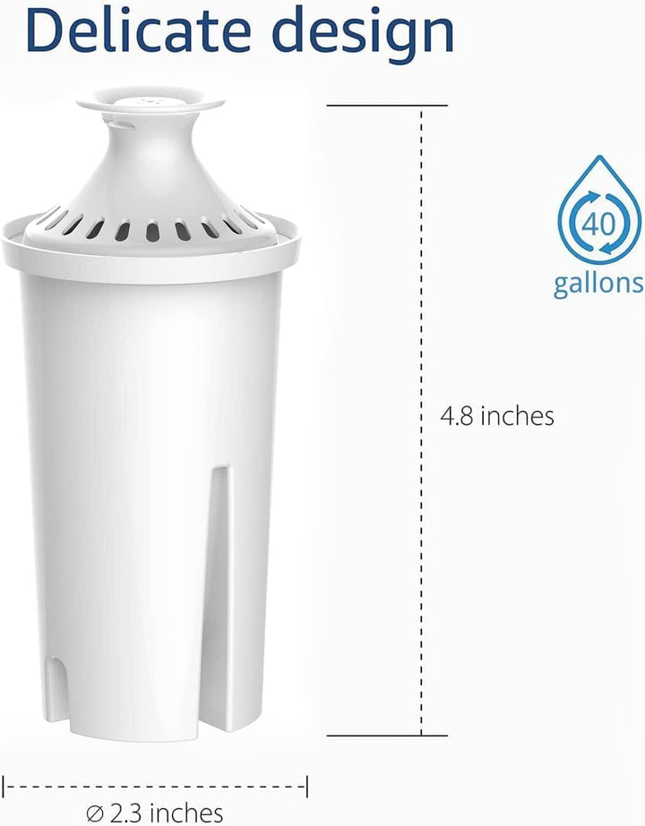 Waterdrop TÜV SÜD, NSF-zertifizierte Filterkartusche, Ersatz für Brita® Classic OB03, Mavea 107007,