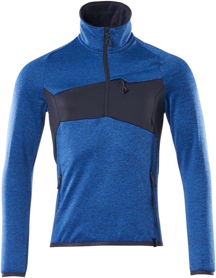 MASCOT * Fleecepullover m. k. Reissverschluss * - M, Schwarz