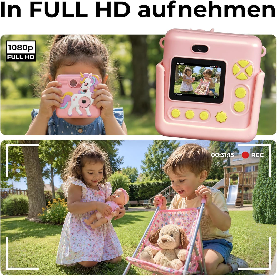 Denver Kinder-Druckkamera KPC-1363 Rose