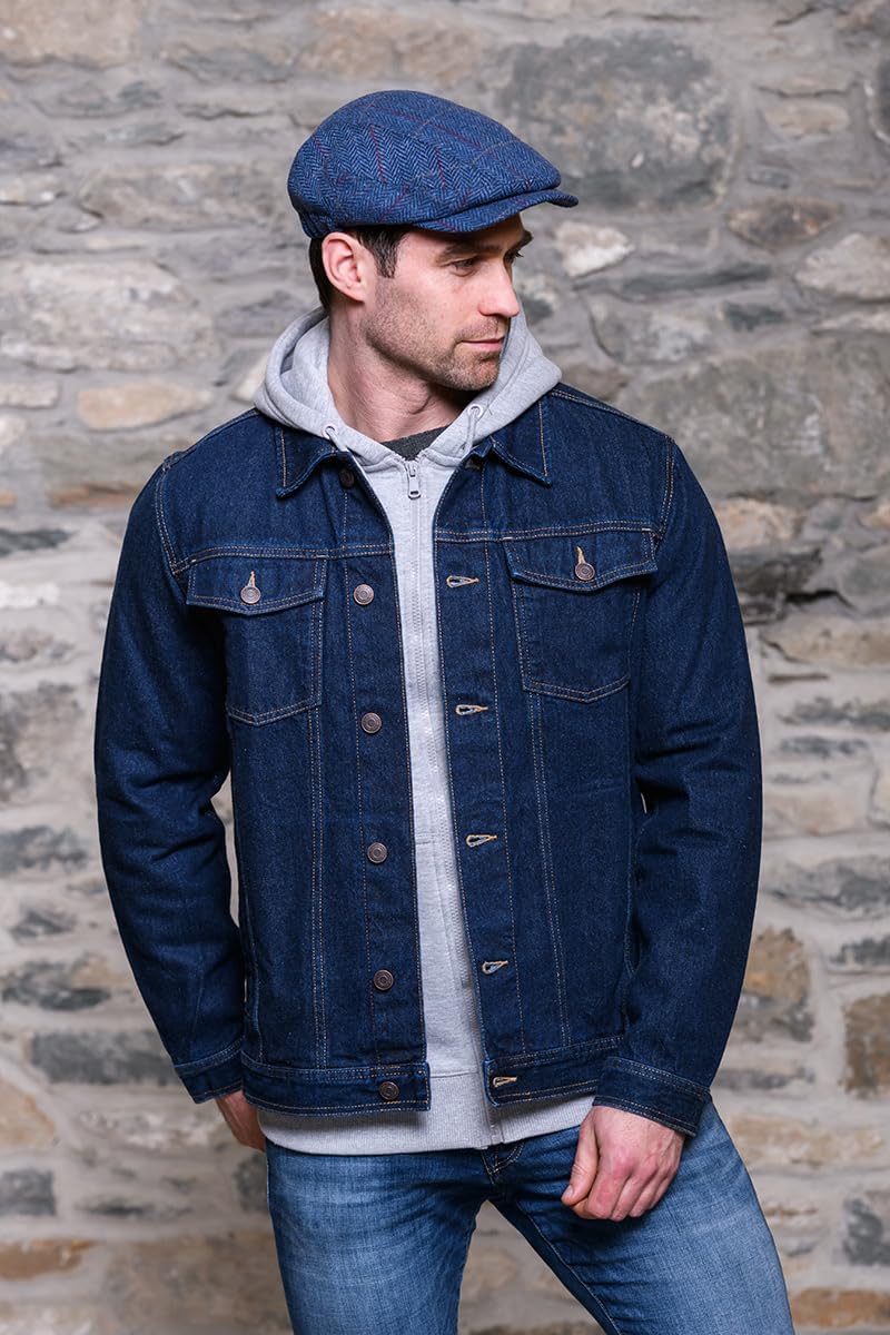 Mucros Weavers Herren Flache Kappe Flat M Col 110, M Col 110