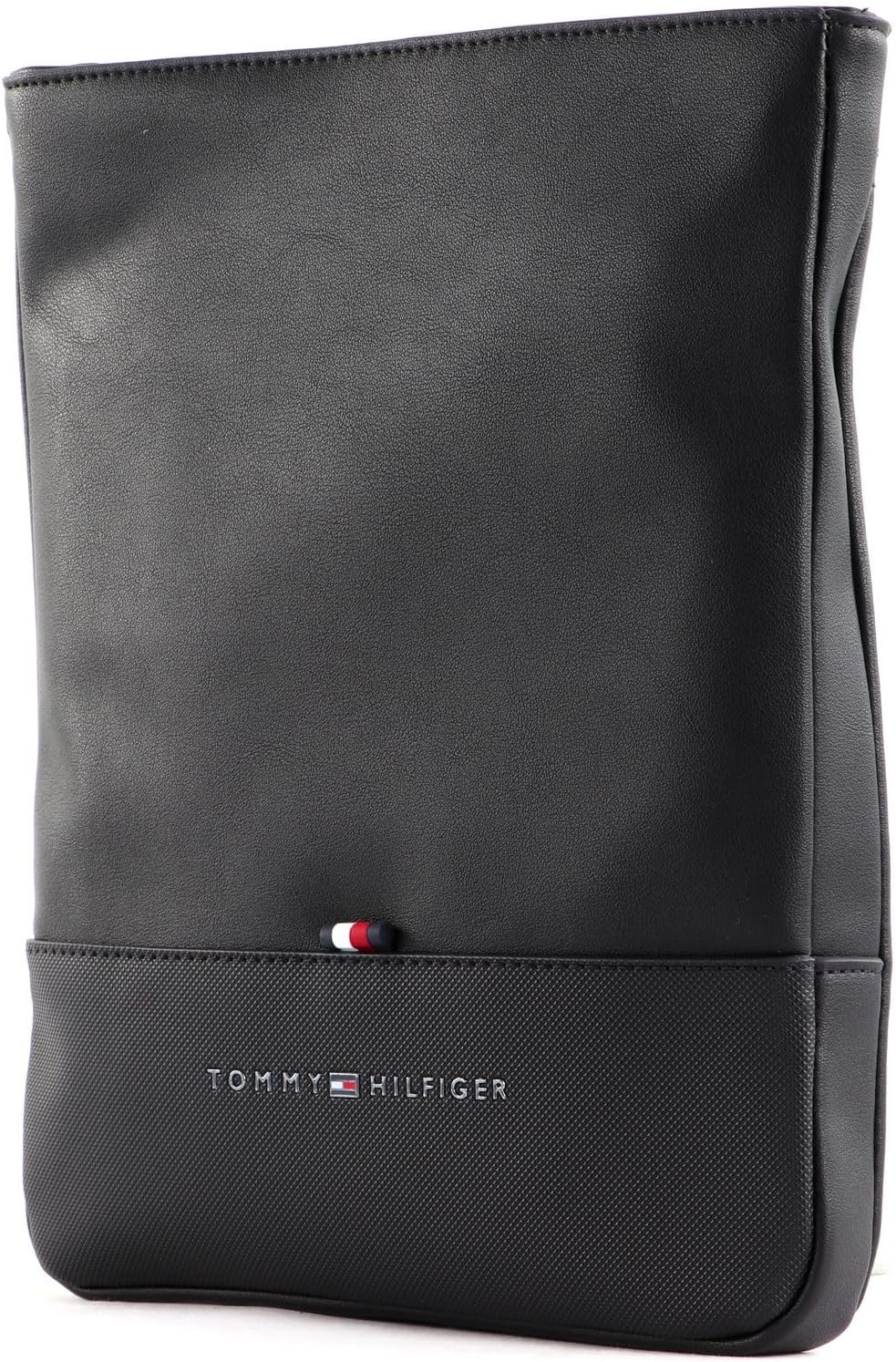 Tommy Hilfiger Herren Umhängetasche TH Essential Crossover Klein, Schwarz (Black), Einheitsgrösse