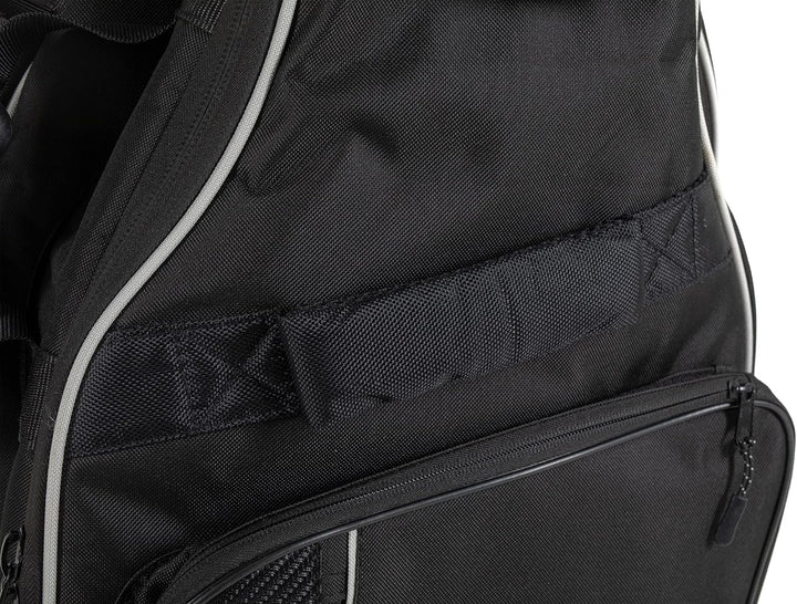 GEWA Gitarren Double Gig-Bag Prestige 25mm 2 E-Gitarren, stabiler Komfortgriff, zusätzlicher Frontgr