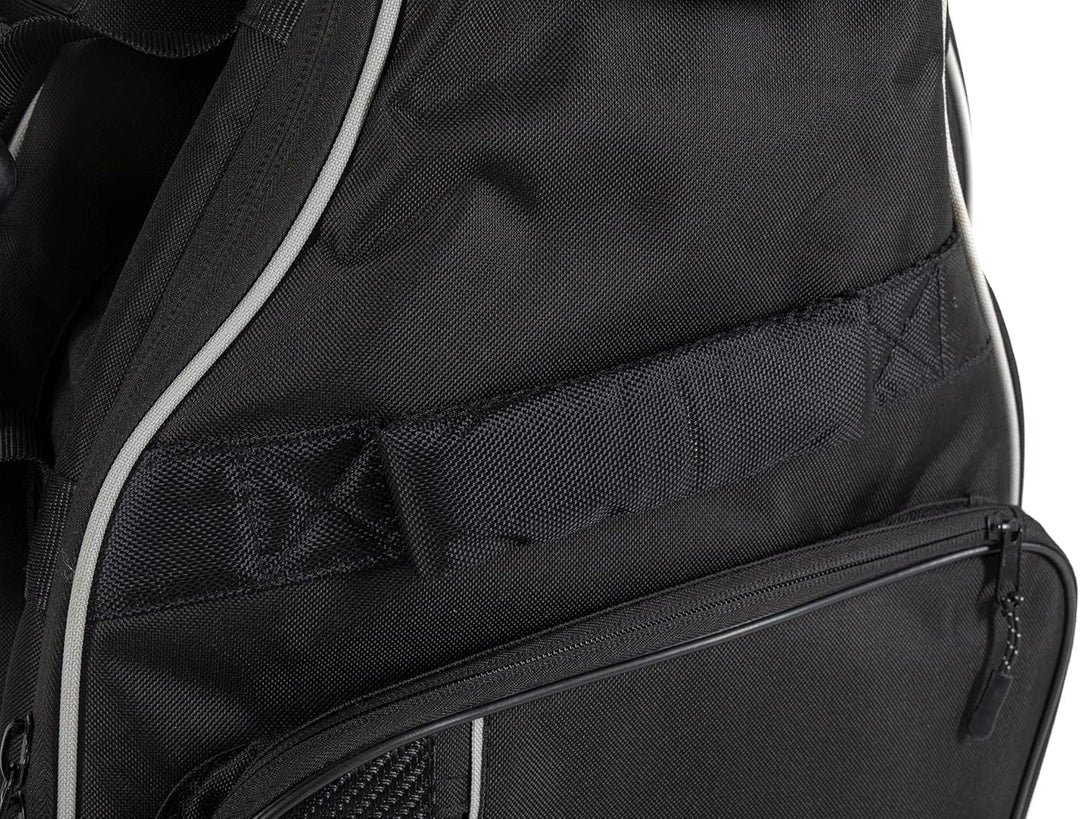 GEWA Gitarren Double Gig-Bag Prestige 25mm 2 E-Bässe, stabiler Komfortgriff, zusätzlicher Frontgriff