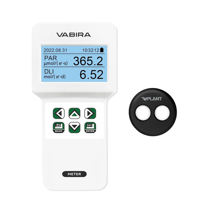 VBR-Plant PAR Meter R,G,B PAR Seperately Daily Light Integral Weiss, Weiss