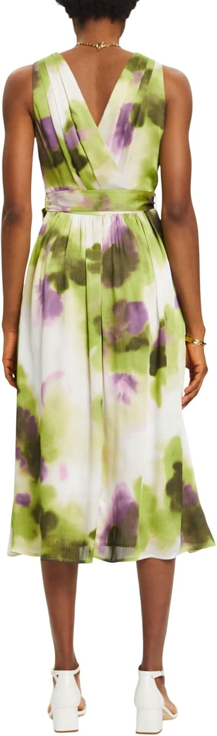 Esprit Damen 023eo1e340 Kleid 36 318/Leaf Green 4, 36 318/Leaf Green 4