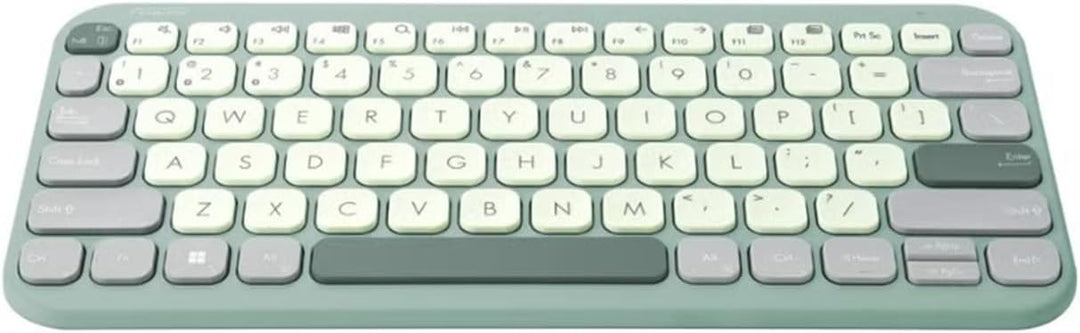 ASUS Marshmallow Tastatur KW100, QWERTZ DE Layout, kabellos, Bluetooth, flaches Profil, Farbe Green