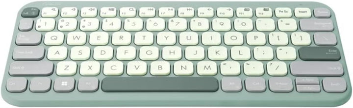 ASUS Marshmallow Tastatur KW100, QWERTZ DE Layout, kabellos, Bluetooth, flaches Profil, Farbe Green