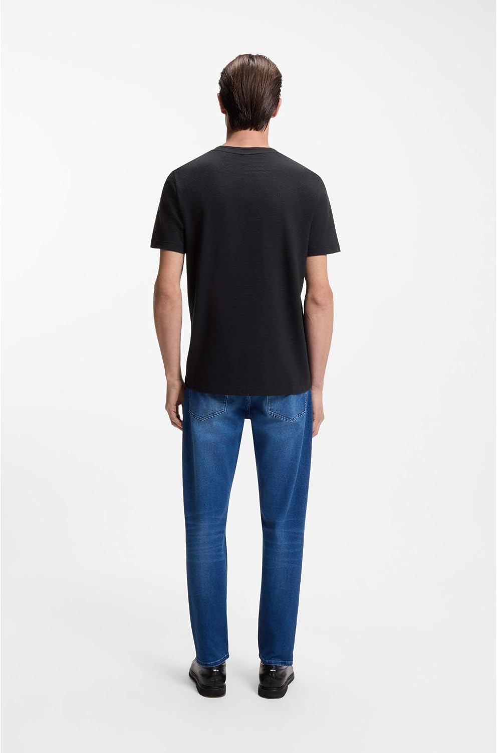 BOSS Herren Plain Short Sleeve Crewneck T-Shirt T-Shirt (1er Pack) XS Dunkelblau404, XS Dunkelblau40