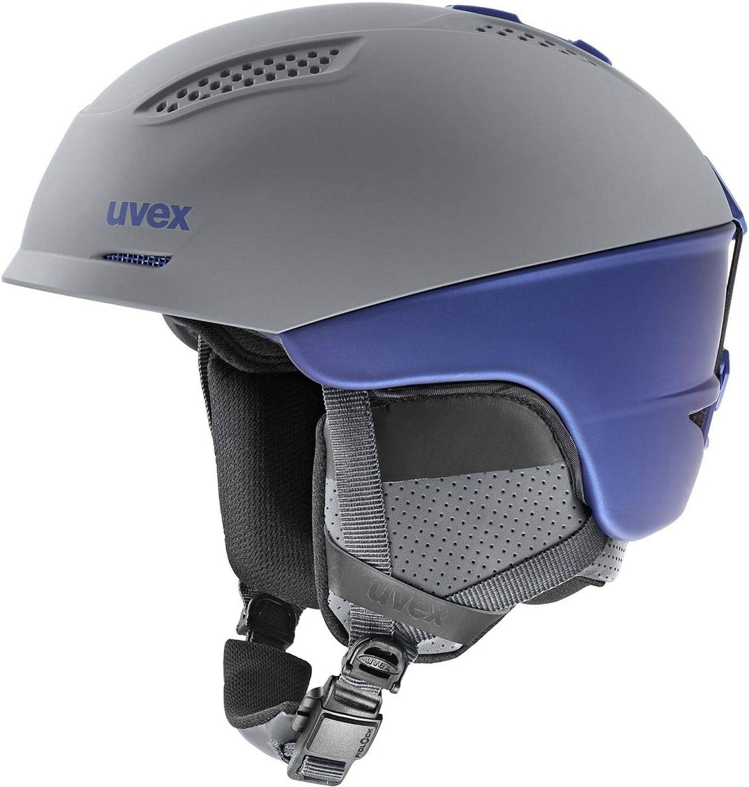 Uvex Unisex-Erwachsene Ultra Pro Skihelm grey/ink 55-59 cm, grey/ink 55-59 cm