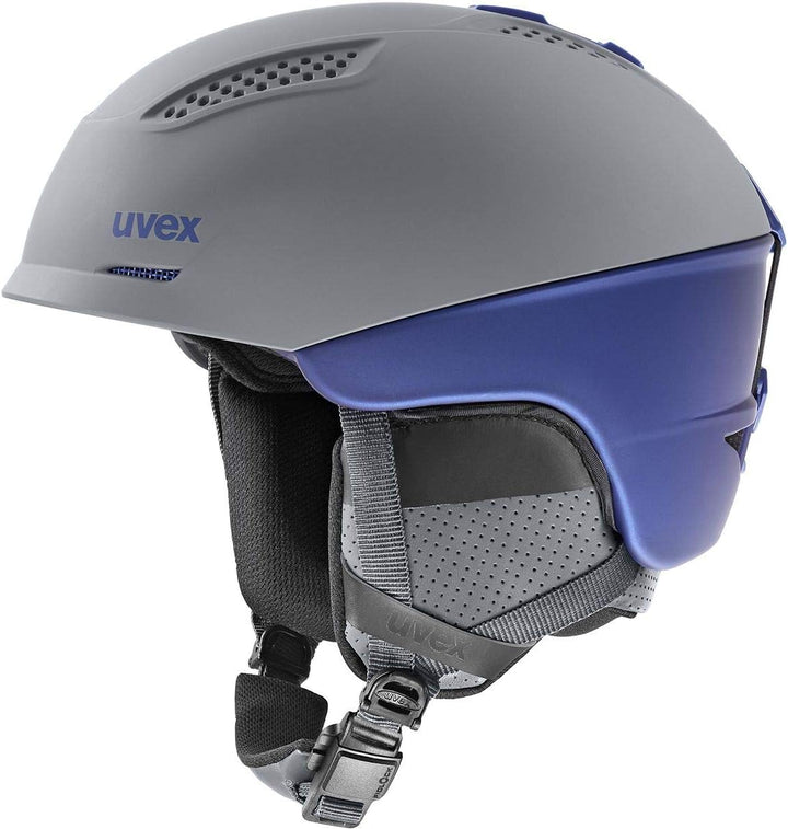 Uvex Unisex-Erwachsene Ultra Pro Skihelm grey/ink 55-59 cm, grey/ink 55-59 cm