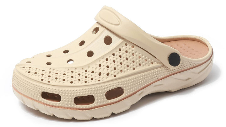 INMINPIN Clogs Herren Pantoletten Sommer Hausschuhe Damen rutschfest Atmungsaktiv Strand Sandalen Ga