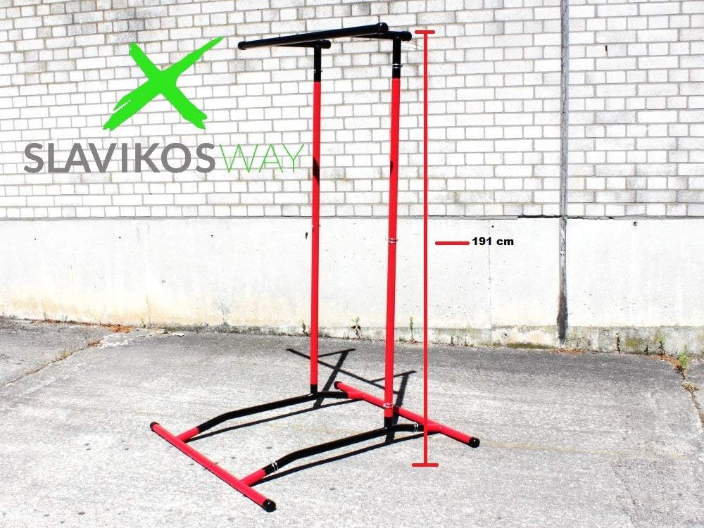 9010019 Pull Up Station Klimmzug Stange Liegestütz Multi Workout Handstand Schnellverschlüsse bis 11