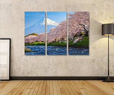 islandburner Bild Bilder auf Leinwand Fujiyama V2 Japan Berge 3p XXL Poster Leinwandbild Wandbild De