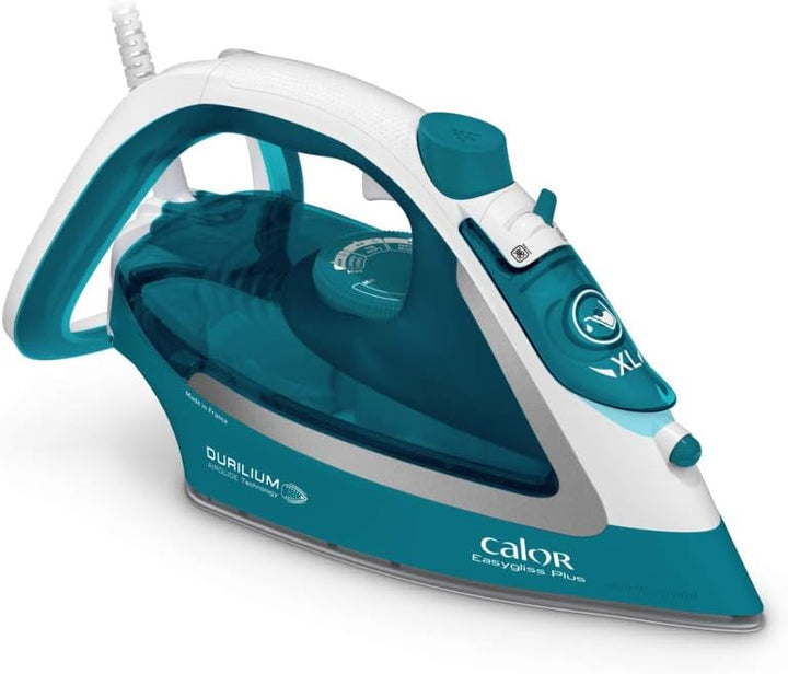 Calor Easygliss Plus FV5719C0 Dampfbügeleisen, türkis 195 g/min, 195 g/min