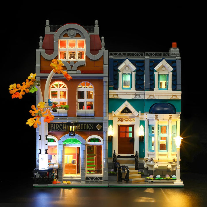 LIGHTAILING Licht-Set Kompatibel Mit Lego 10270 Creator Expert Bookshop Bausteinen Modell：Fernbedien