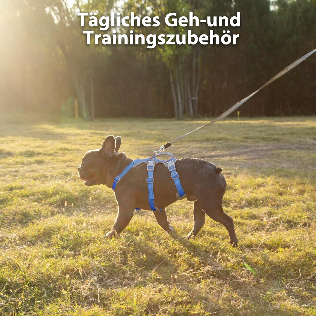 Huntboo Sicherheitsgeschirr Hund Ausbruchsicher, Panikgeschirr für Hunde, Reflektierendes Geschirr m