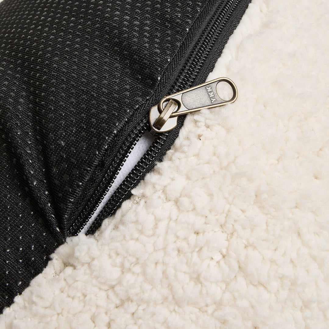 Loberon Katzenmatratze Fluffano, Creme | Wohlfühlinsel zum Einkuscheln - Waschbarer Bezug - Rutschfe