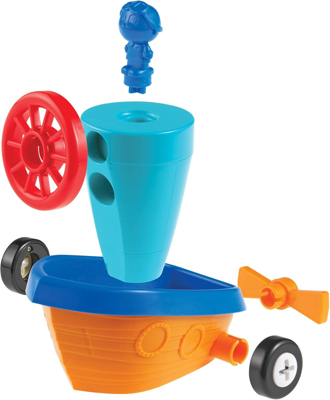 Learning Resources 1-2-3 Mach was draus!™ Auto-Flugzeug-Boot, Auto