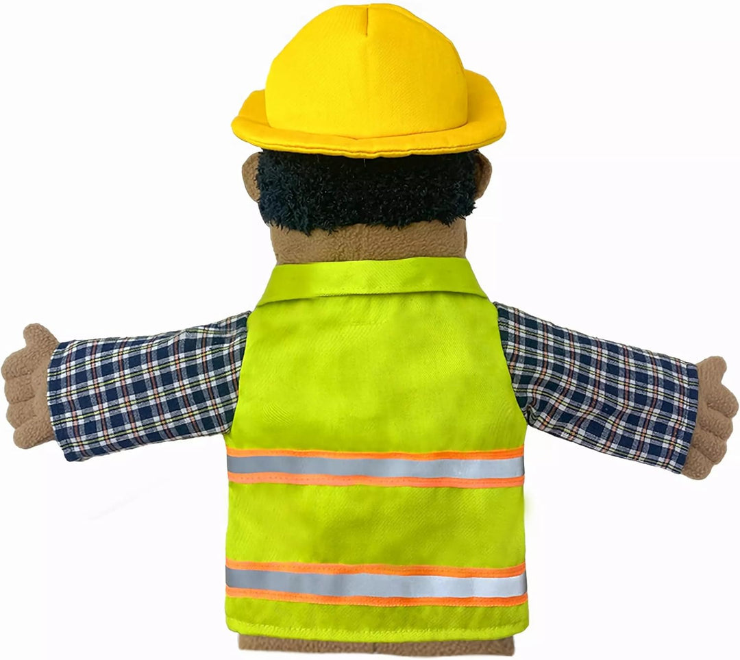 Theater-Handpuppen für Kinder,inklusive Lehrer,Polizist,Bauer,Pirat,Detektiv usw.mit beweglichen off