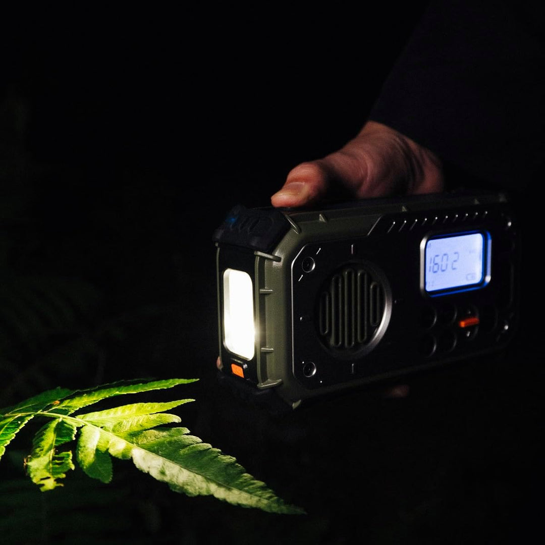 Vayox VA0440 Tragbares Campingradio Kurbelradio Solar 2000mAh