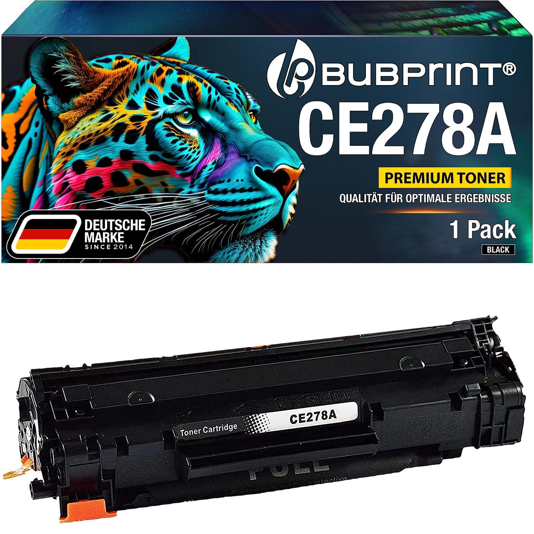 Bubprint Toner kompatibel als Ersatz für HP CE278A 78A für Laserjet Pro M1536DNF M1537DNF M1538DNF M