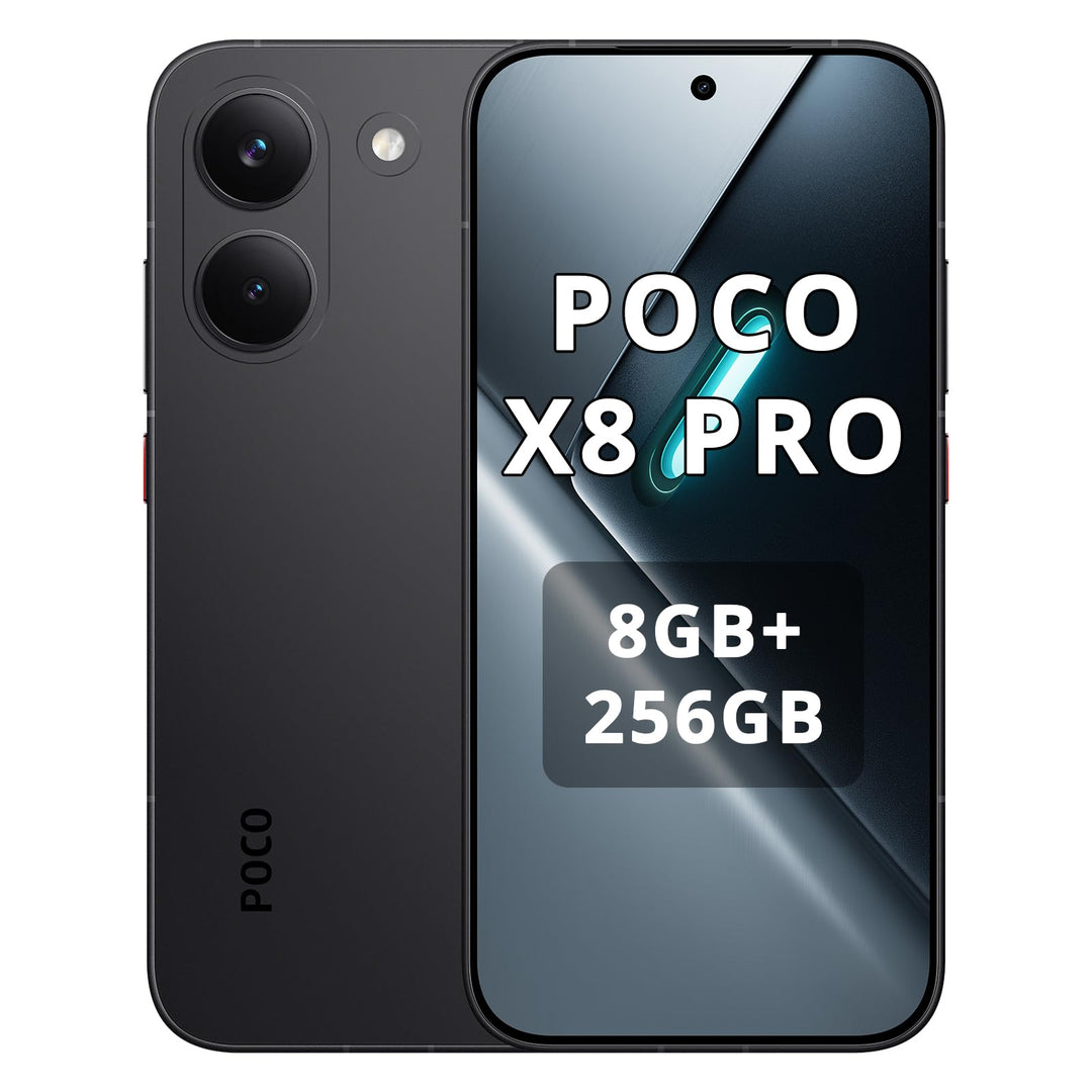 XIAOMI Poco X8 Pro Smartphone 8GB+256GB, Dimensity 8500-Ultra Prozessor, 6500mAh Akku, Ultra-helles