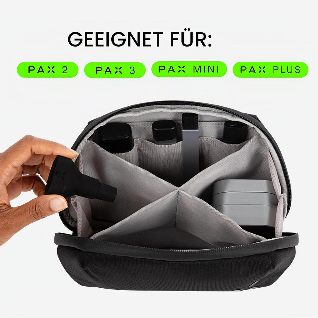 Pax Geruchsdichte Tasche - Strapazierfähiger, Wasserfester Aufbewahrungsbeutel mit Fächern und Tasch