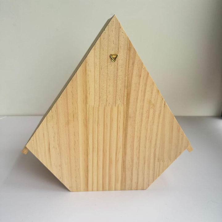Vogelhaus aus Holz, Vogelhaus für Aussenvögel, Nistkasten für Spatz, Schwalbe, Zaunkönig, Küken, Tau