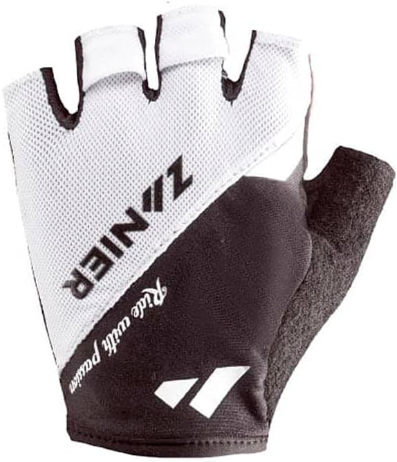 Zanier-Unisex-Handschuhe-CYCLING TEAM GLOVE 9.5 Schwarz, Weiss, 9.5 Schwarz, Weiss