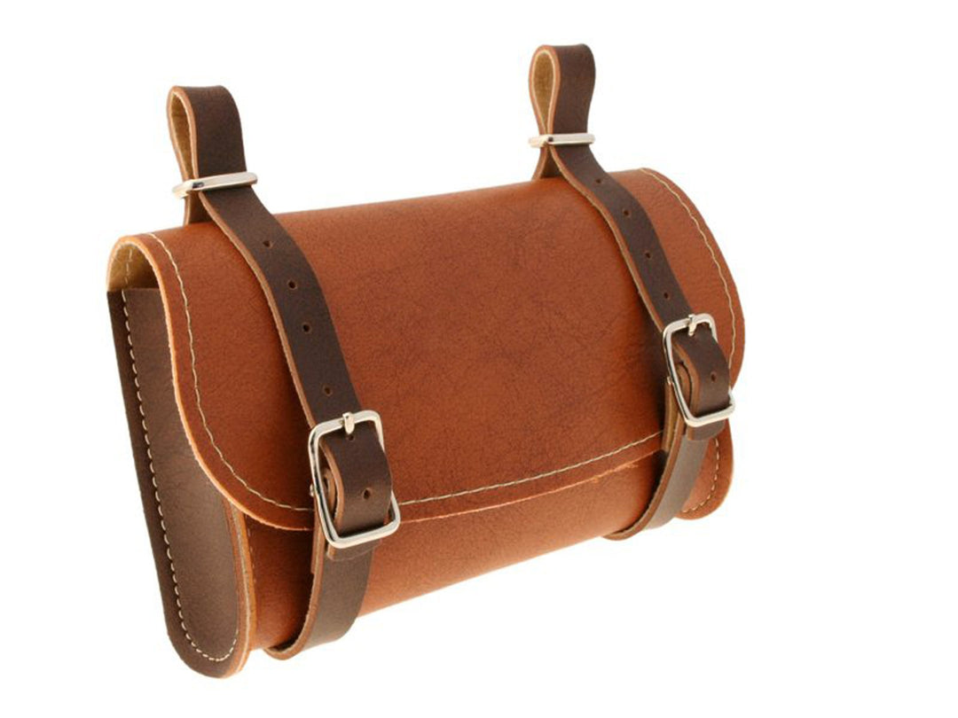 3251 Werkzeugtasche für den Sattel, Kunstleder, Braun