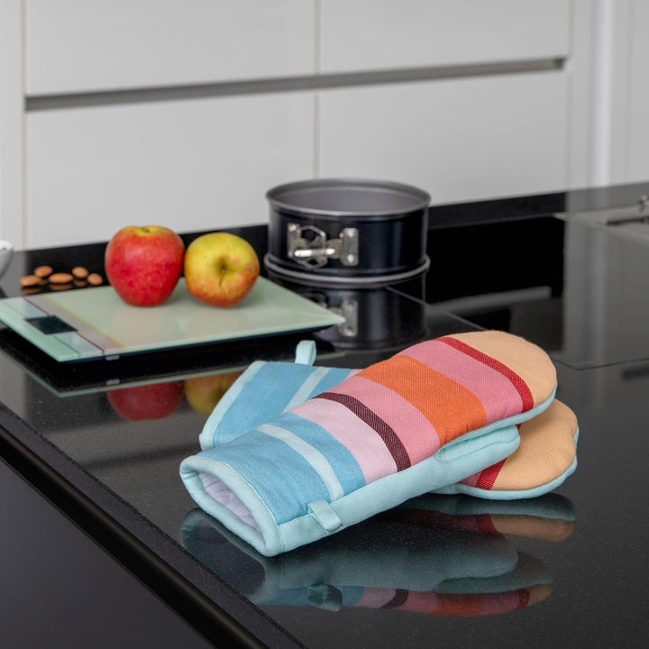 REMEMBER Ofenhandschuhe Nr. 4, 2er Set, 14 x 29 cm, Baumwolle/Polyester