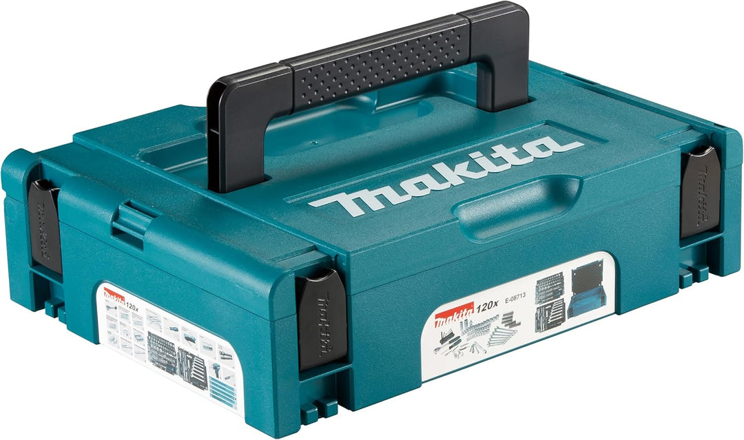 Makita E-08713 Universal Werkzeugset Im Koffer 120teilig Einzelbett, Einzelbett